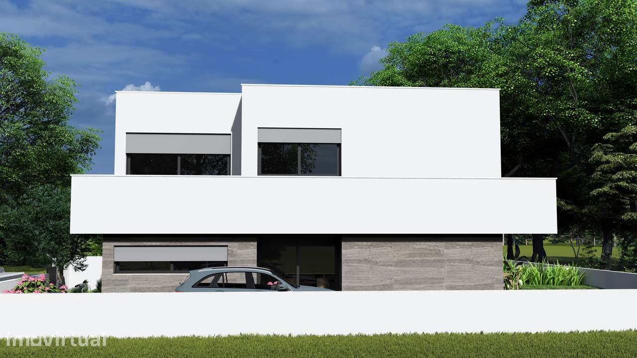 Moradia Geminada T4 Nova com Piscina - Grande imagem: 5/14
