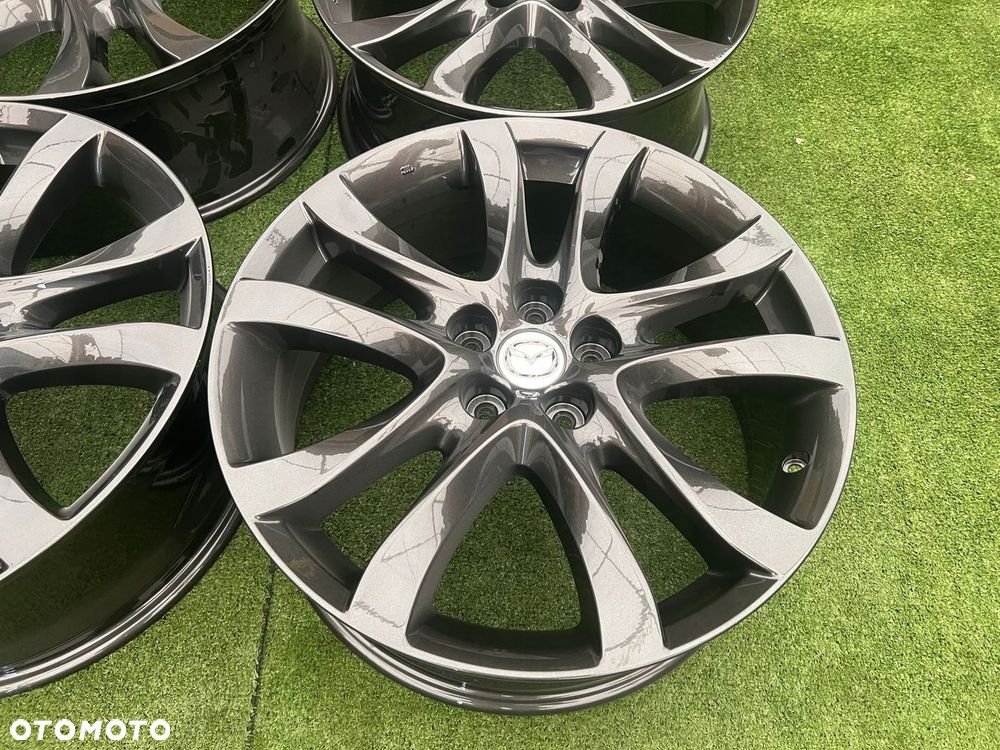KOMPLET FELG FELGI ALU MAZDA CX-3 CX-5 CX30 CX60 19 ET45 ORYGINALNE - 8