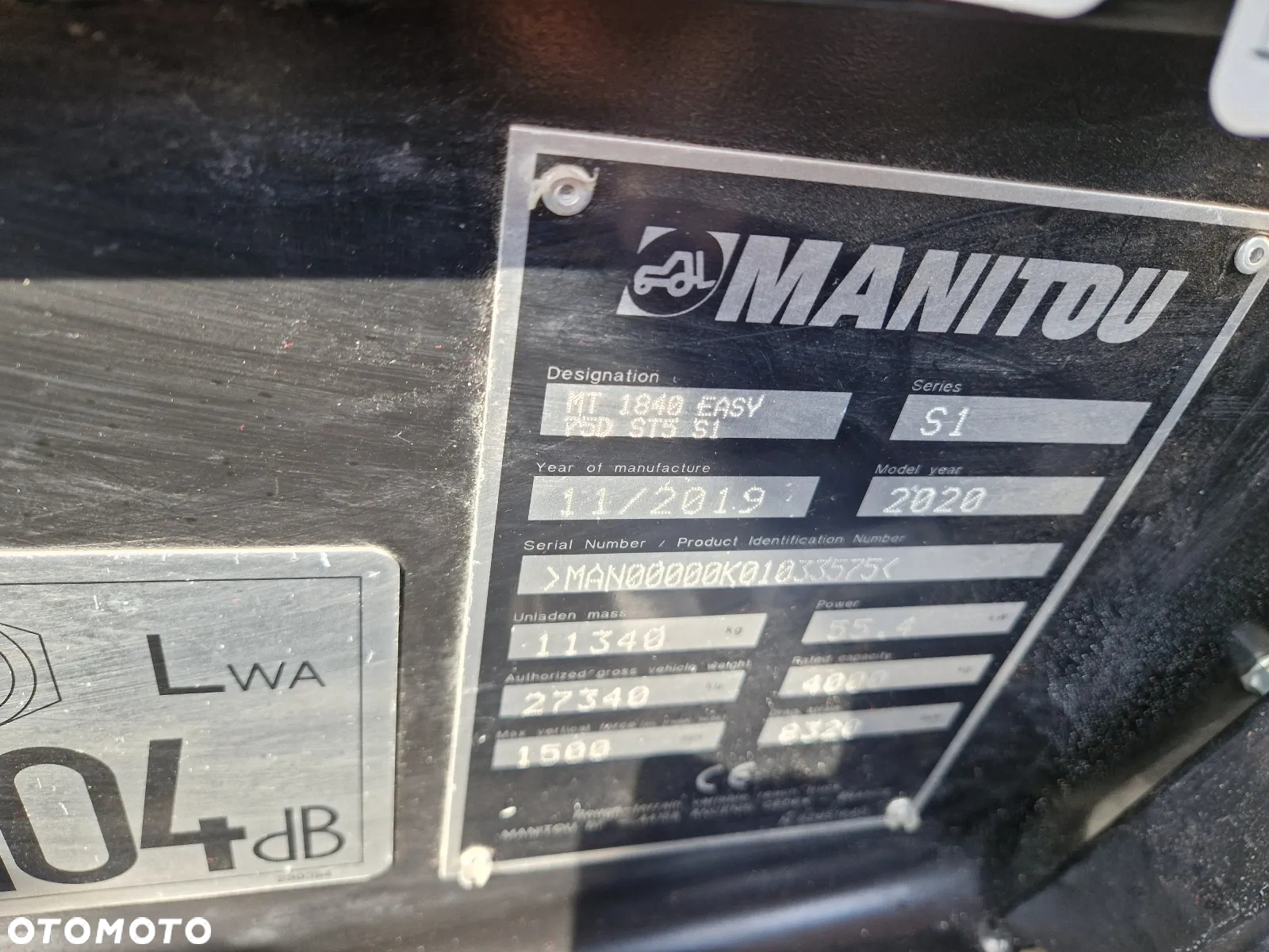Manitou MT 1840 G102 jak JCB 540-170 - 9