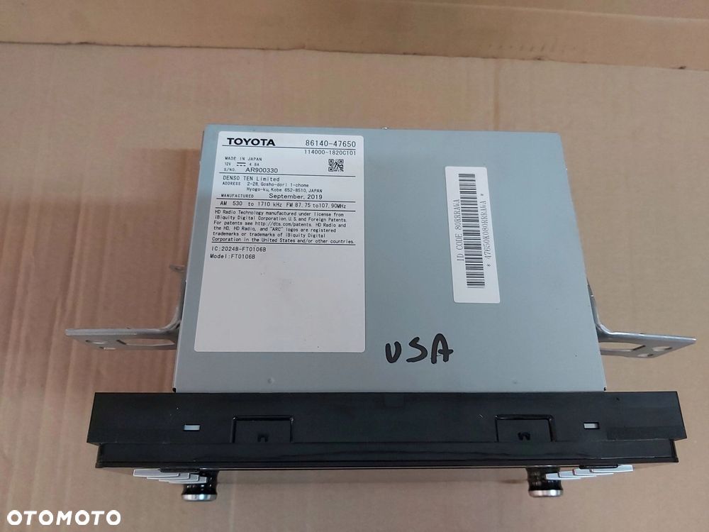 Toyota Prius IV radio nawigacja PRIME Plug In - 3