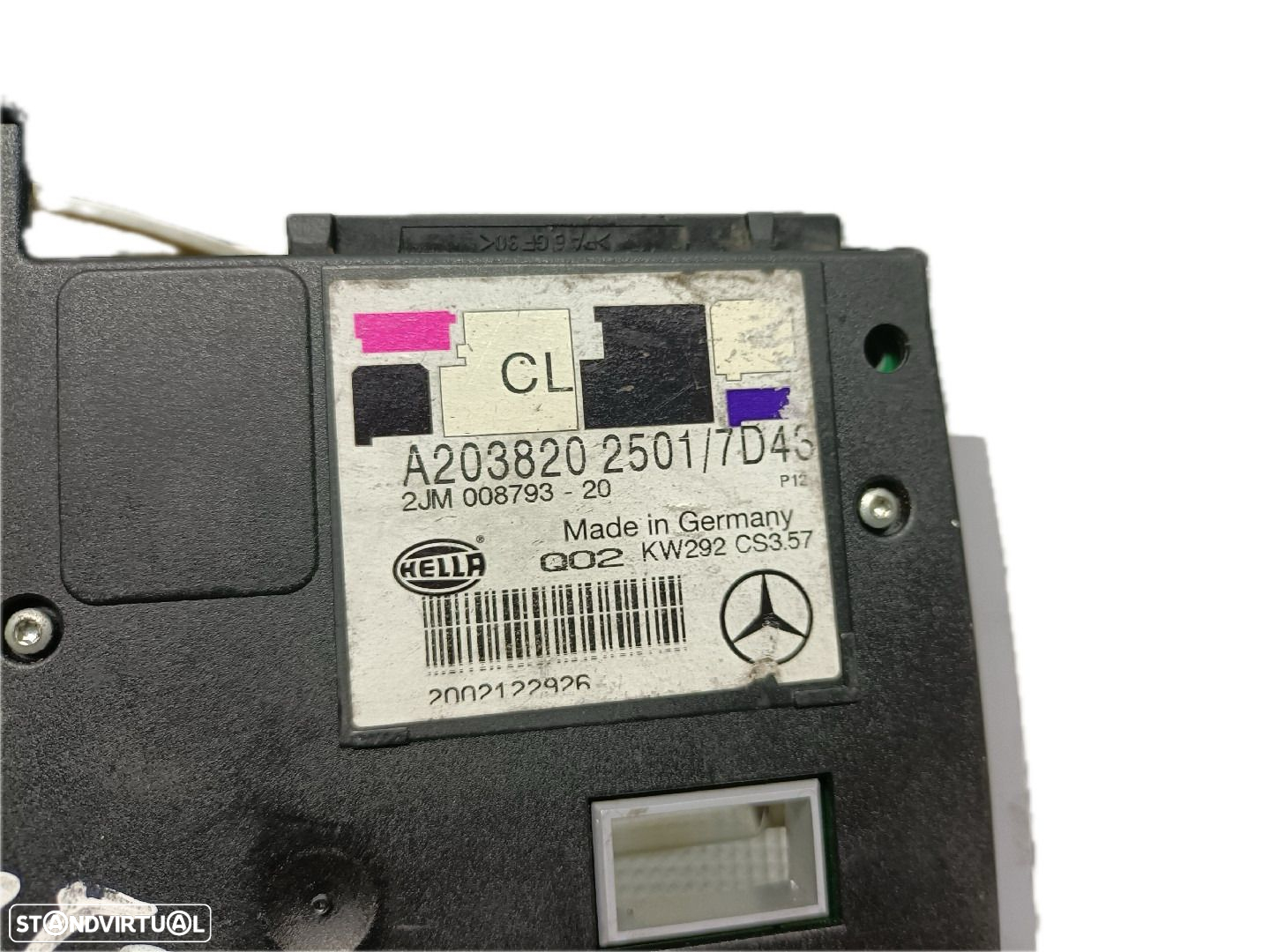 Plafonier / Botão Luz Tecto Mercedes-Benz C-Class Coupe Sport (Cl203) - 3