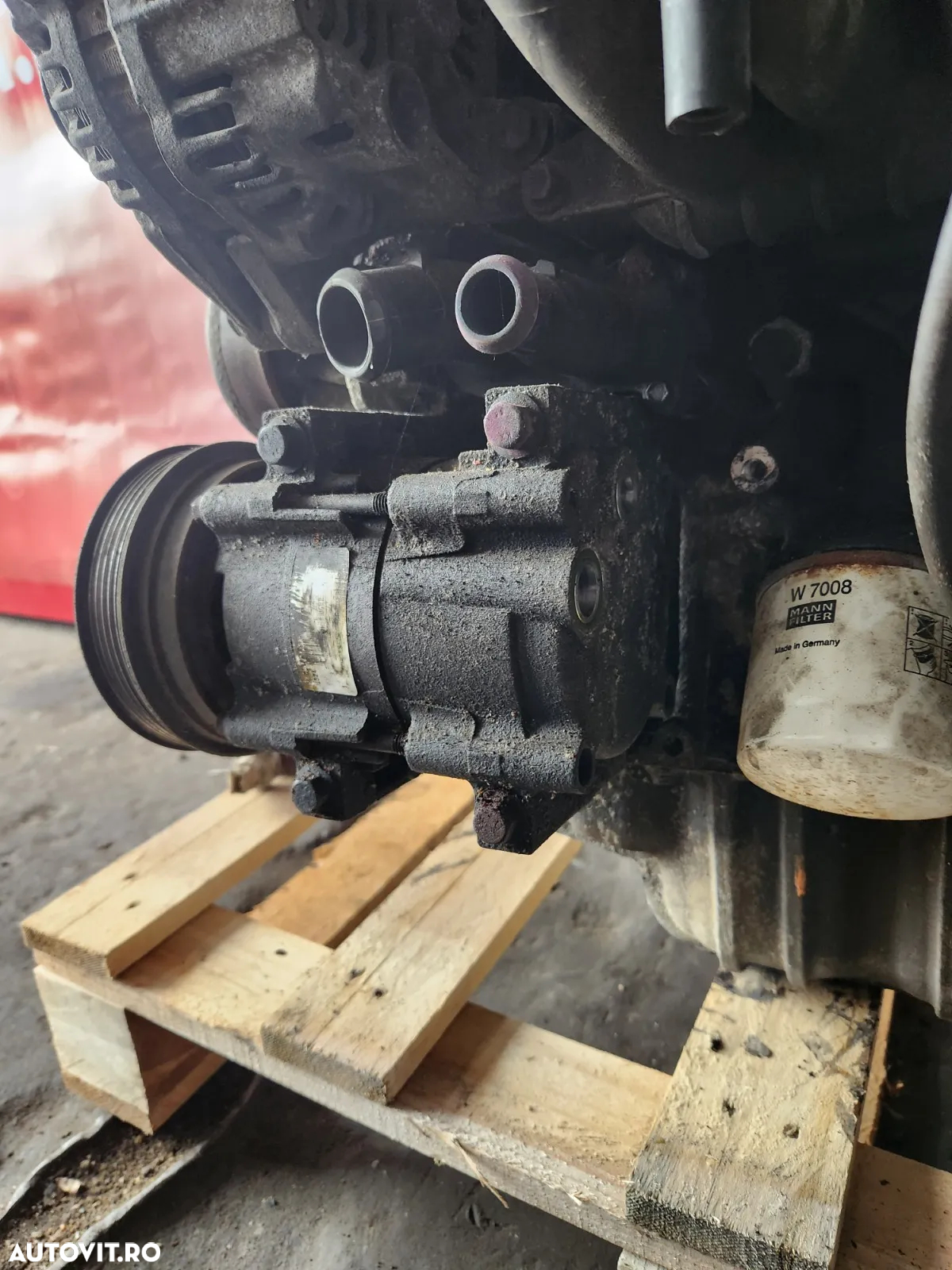 Compresor Clima Ford Fiesta 1.2 1.25 1.3 Benzina Cod Motor DHA Factura Si Garantie - Dezmembrari Ar - 3