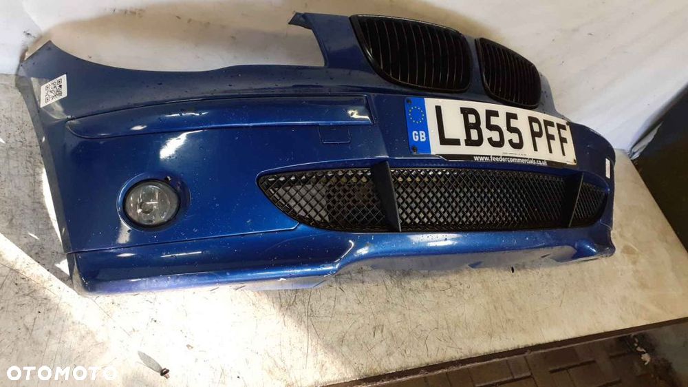 ^ ZDERZAK PRZÓD PRZEDNI DO BMW E87 1 POD HALOGENY NIEBIESKI KOD KOLOR LE MANS BLAU - 4