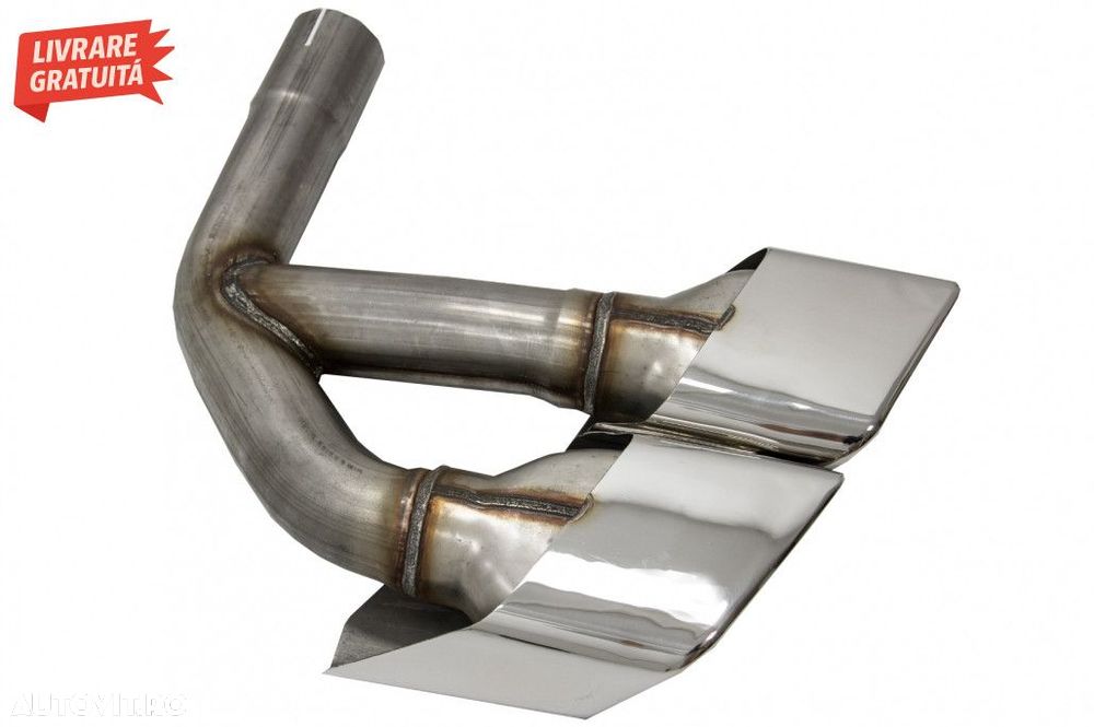 Ornamente toba Audi Q7 4M (2015-2019) SQ7 Design Chrome doar pentru Be - 4