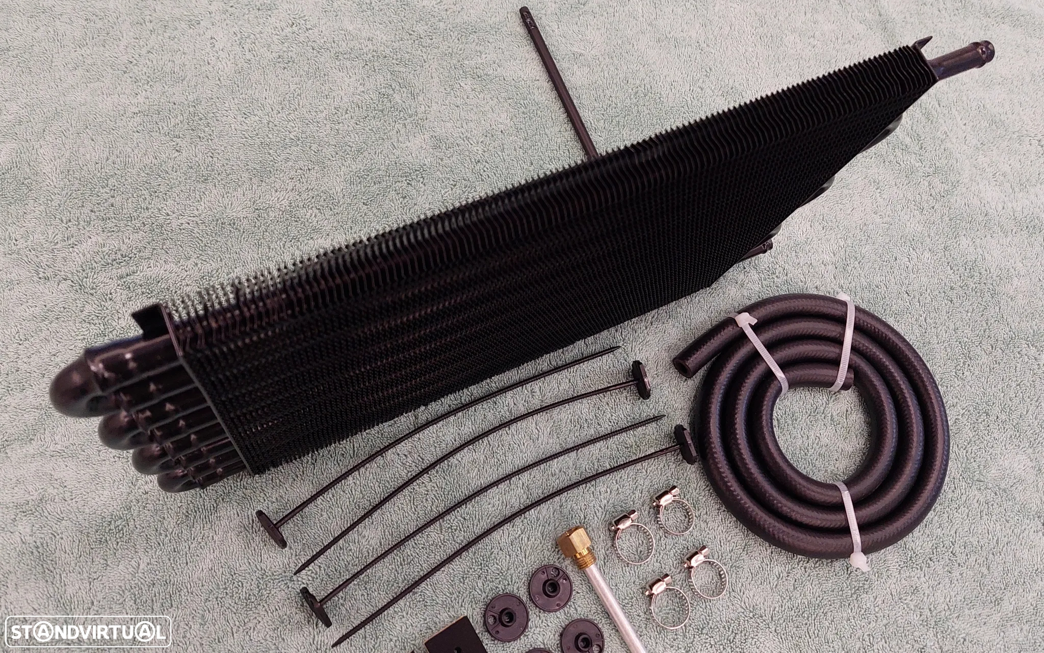 Kit Radiador Óleo / Combustíveis / Líquidos Universal - 8 Linhas - 7