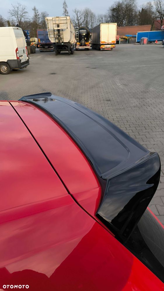 GOLF 7-7,5 STANDARD 2012-2020 Lotka Spoiler Dokładka TYLNA CZARNY POŁYSK - 5
