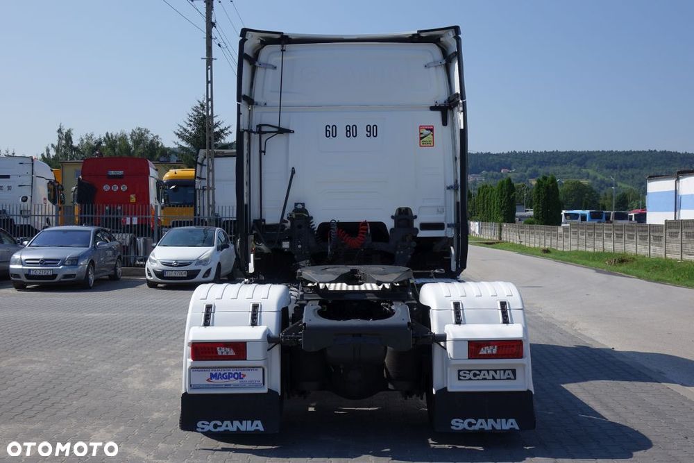 Scania R500 EURO 6 / STANDARD / AUTOMAT / RETARDER / LODÓWKA / NAWIGACJA GPS / LED / ALCOA - 6