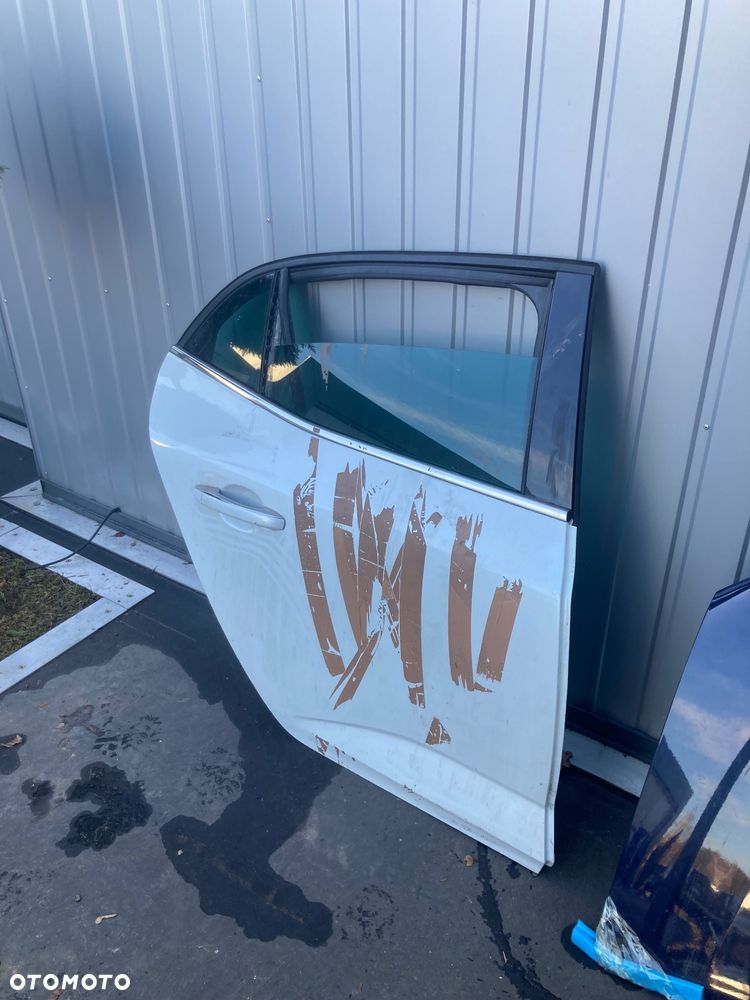 RENAULT MEGANE 4 IV HB DRZWI TYLNE PRAWE PRAWY TYŁ TYLNIE BIAŁE Wwa - 3