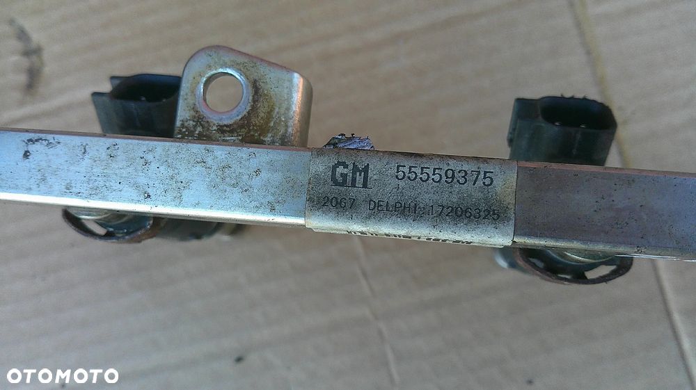 OPEL ZAFIRA B 1.6 16V LISTWA WTRYSKOWA 55559375 - 6