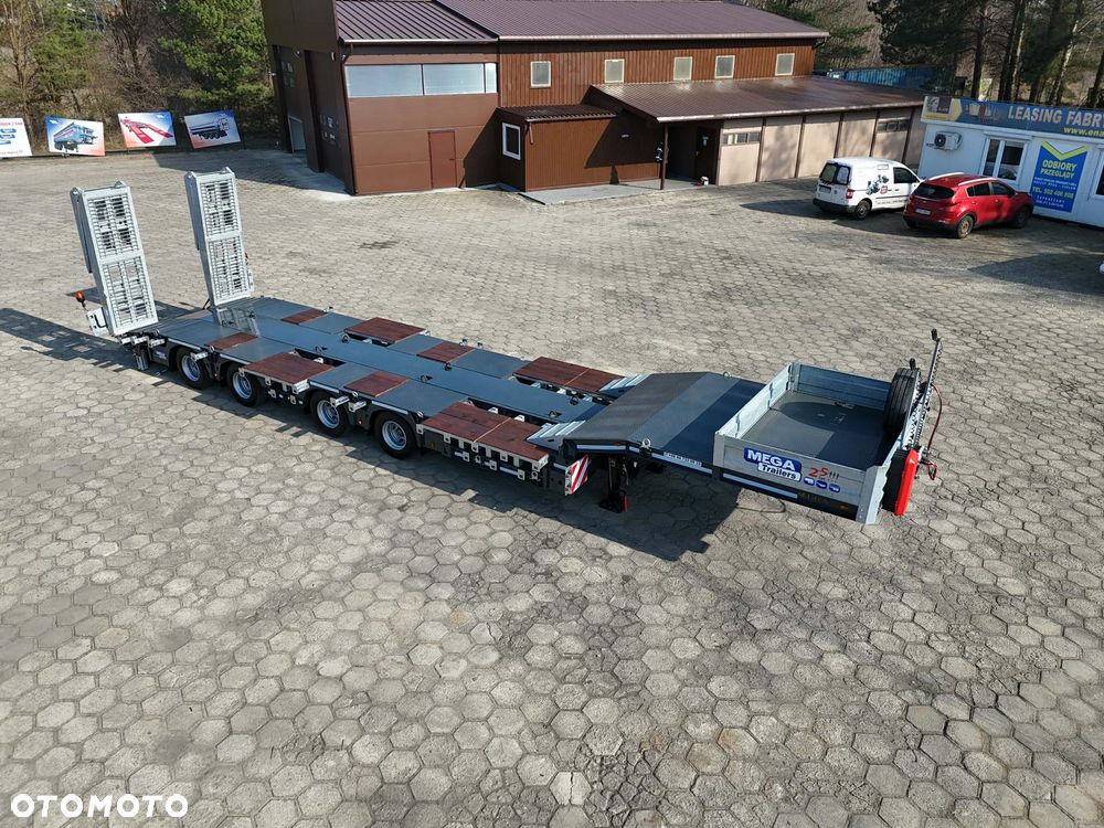 Inny 4 OSIOWA NACZEPA NISKOPODWOZIOWA Z ZAGŁĘBIENIAMI NA KOŁA! NAJAZDY HYDRAULICZNE - 8