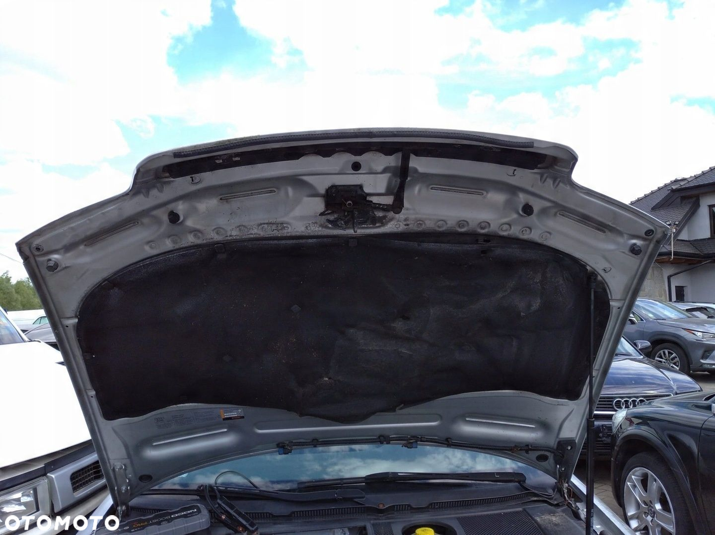 AUDI A6 C5 ALLROAD ATRAPA SREBRNA MASKA POKRYWA KLAPA SILNIKA LY7W LV7W - 5