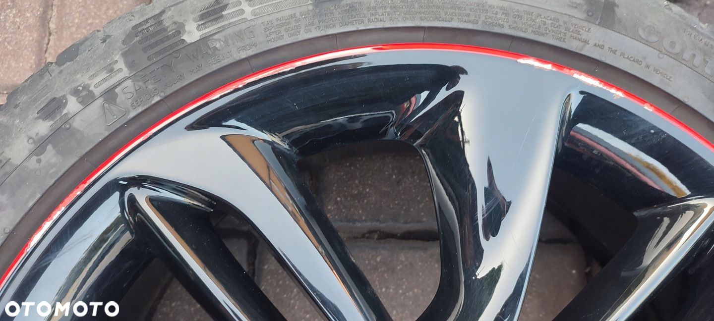 Koła felgi Aluminiowe Opel Corsa E Adam 17 Cali 4x100 7Jx17 Et44 215/45/17 - 8