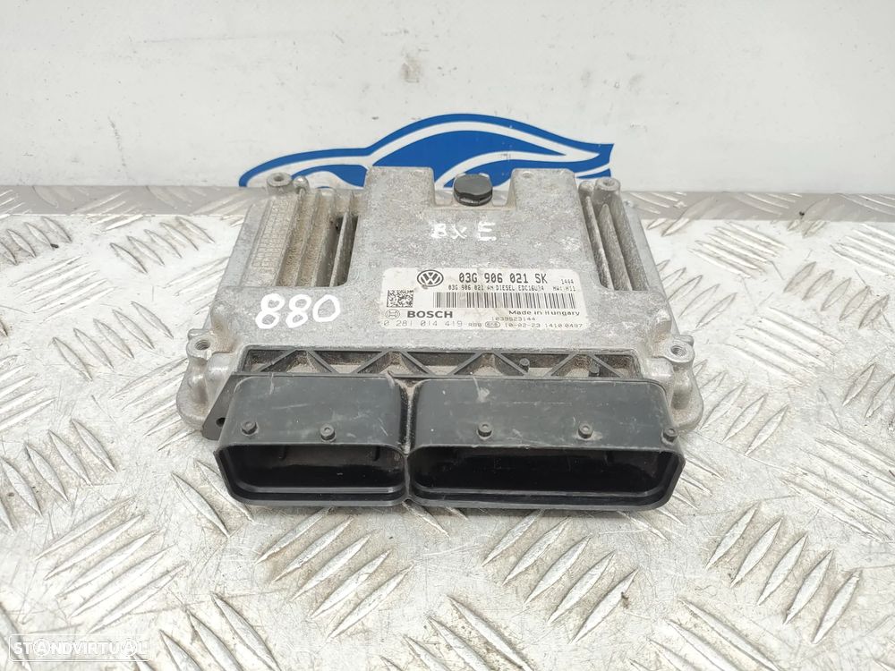 Centralina Motor Original Bosch VAG 1.9 TDI 105cv BXE 0281014419 03G906021SK - 2