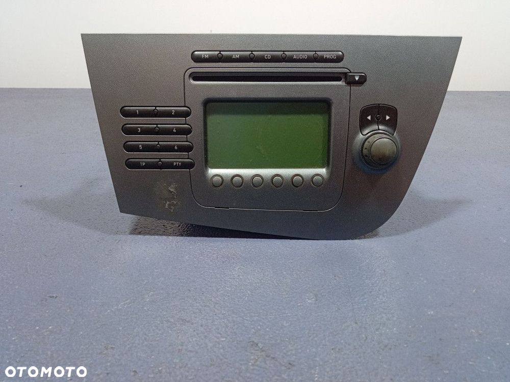 SEAT LEON II 05- RADIO CD FABRYCZNE OEM EU 1P1035152 - 1