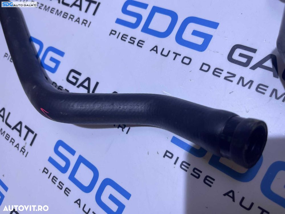 Furtun Conducta Pompa Secundara Auxiliara Recirculare Apa BMW Seria 3 E46 316 1.6 i 1998 - 2006 Cod sdgbfpab1 - 3