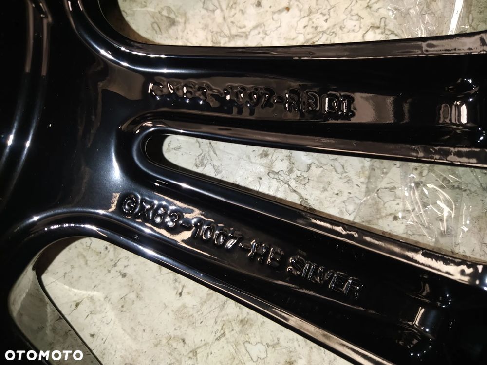 JAGUAR 8X19 FELGI ALUMINIOWE CZARNE R19 ET45 5X108 DEKIELKI ORYGINAŁ - 8