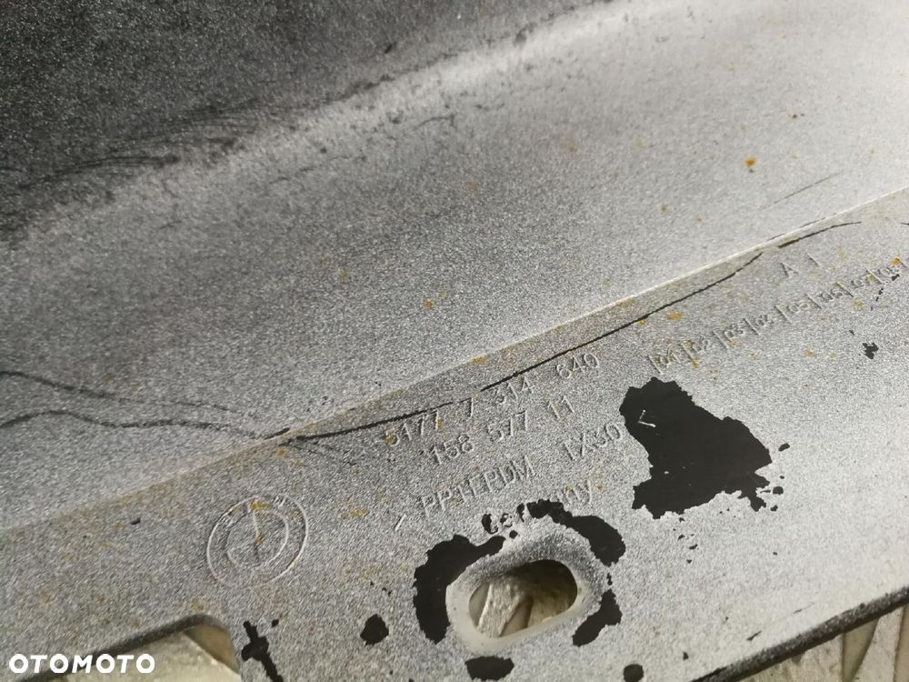 7314640 listwa progowa nakładka prawa próg prawy BMW F36 4 MINERAWE WHITE - 12