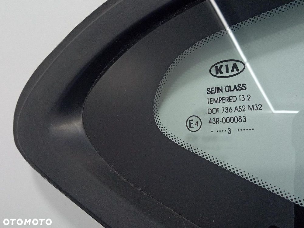 KIA PRO CEED II 3D SZYBA KAROSERYJNA TYŁ PRAWA TYLNA - 3