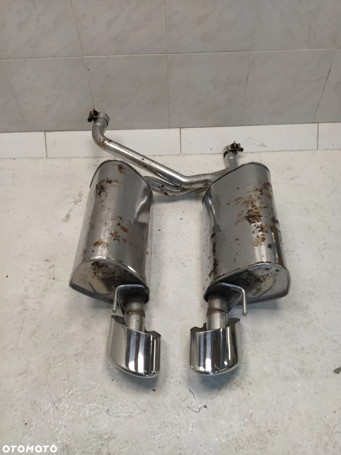 JAGUAR XF X250 LIFT WYDECH TŁUMIK KOŃCOWY PRAWY ORYGINAŁ - 3
