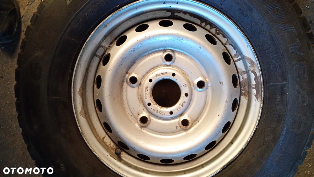 F.VAT Ford Transit MK8 Custom 6,5Jx15x60 KOŁO ZAPASOWE 225/70R15C Felga stalowa Opona - 3