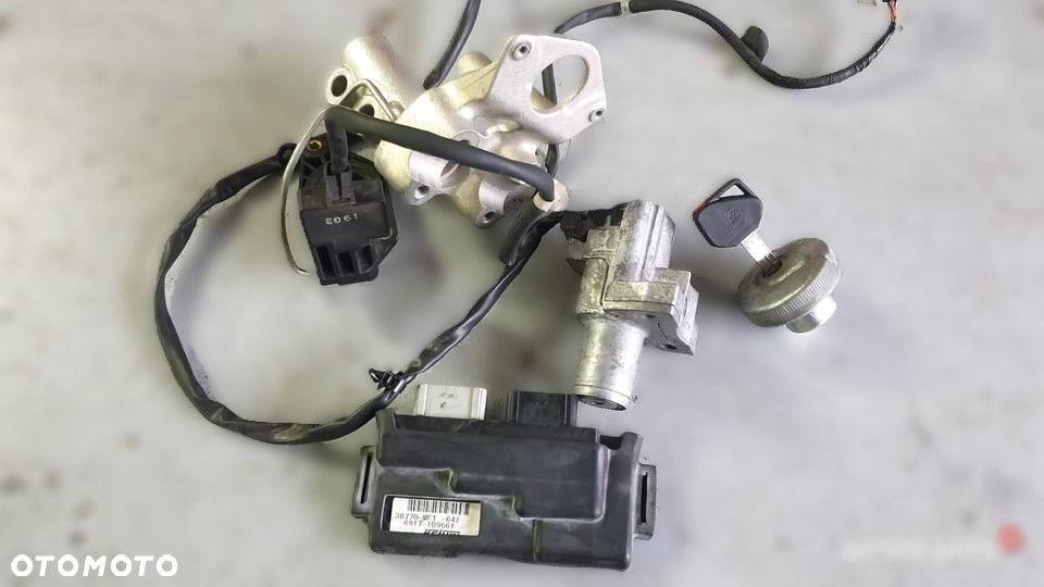 Honda SWT 400 Silver Wing zestaw startowy immo stacyjka kluczyk moduł - 1