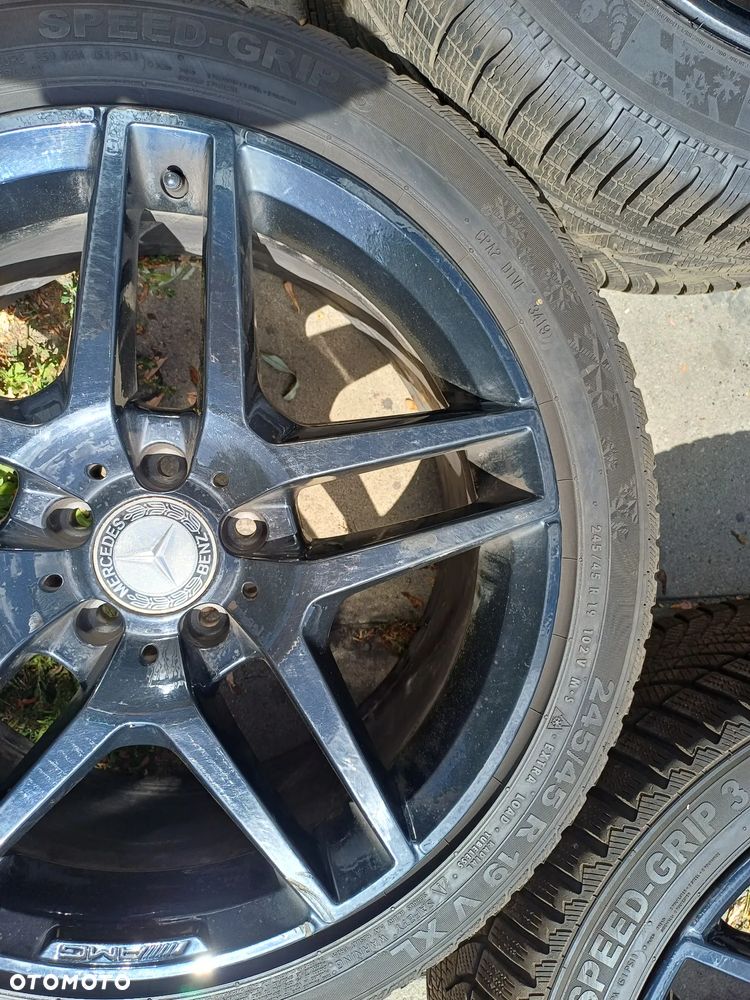 Koła 19'' 5x112 ET 38 Mercedes z oponami zimowymi - 5