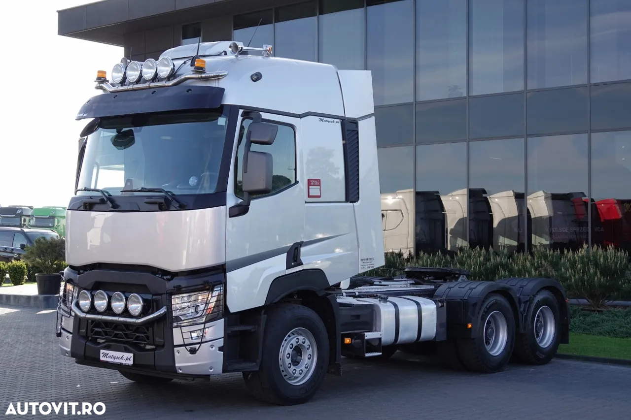 Renault C 520 / 6x4 / HIDRAULICĂ / RETARDER / I -PARK COOL / TRACTOR 3 AXII / ECHIPAMENT BOGAT - 4