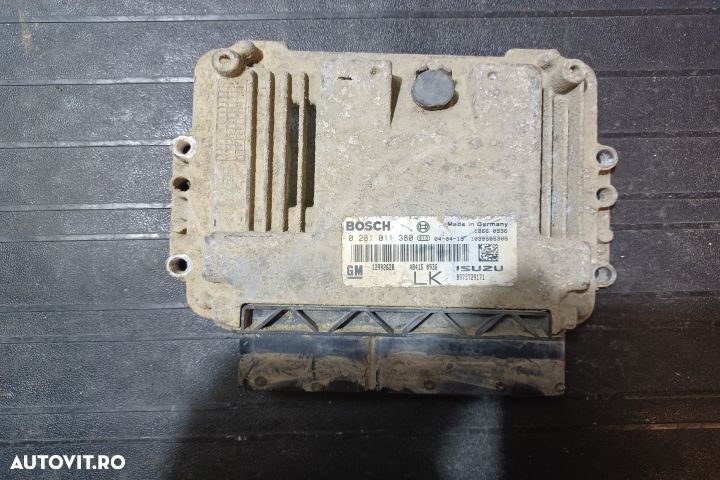 Calculator motor ECU 0281011380 - 1.7 CDTI 0281011380 - 1.7 CDTI Opel - 1