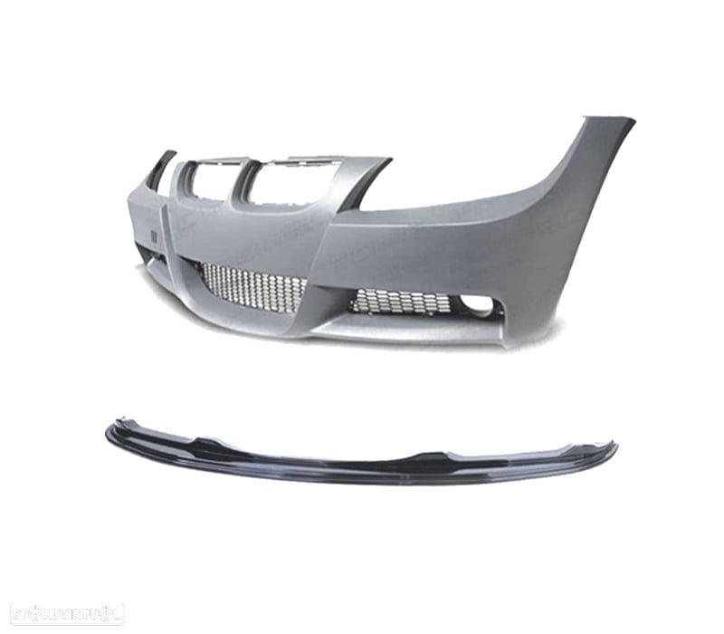 PÁRA-CHOQUES BMW E90 91 05-08 LOOK M + SPOILER FRONTAL M PERFORMANCE - 2