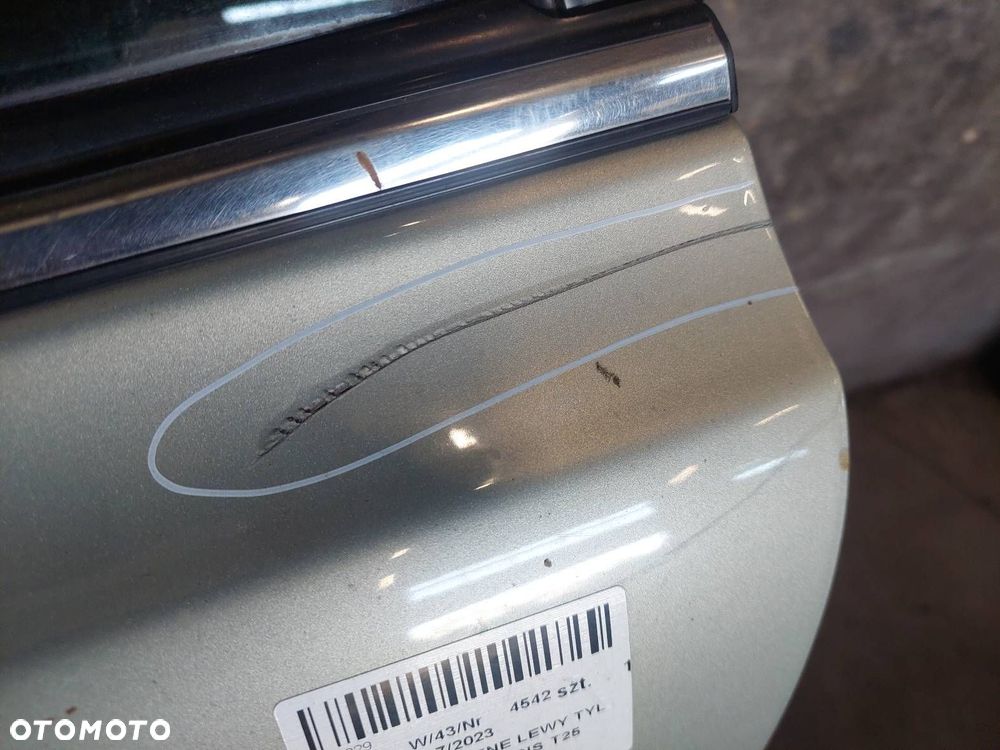 DRZWI KOMPLETNE LEWY TYŁ AVENSIS T25 HB 5D 6T1 - 10