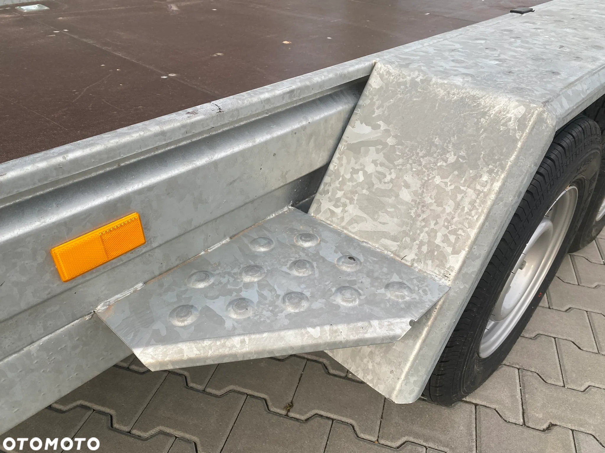 Niewiadów KOPARKA 3500kg pod minikoparki laweta przyczepa - 6