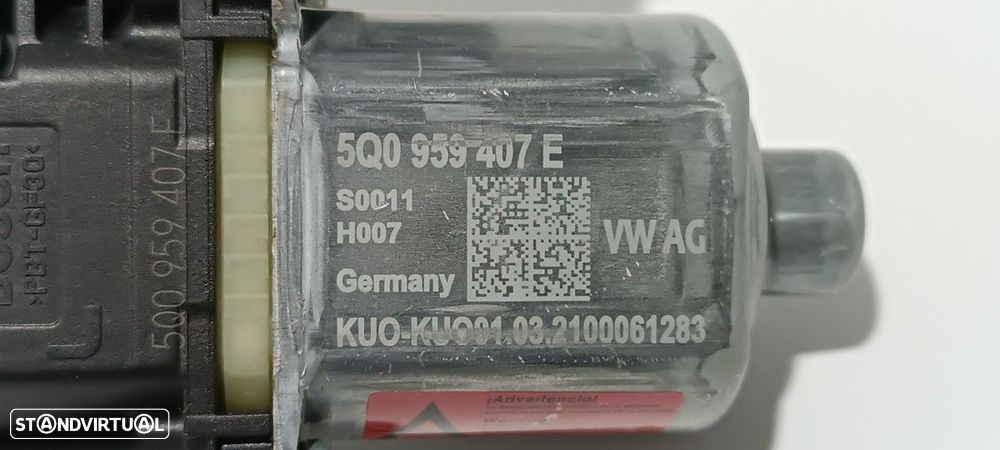 MOTOR ELEVADOR TRASEIRO ESQUERDO SEAT ATECA (KH7) FR - 2