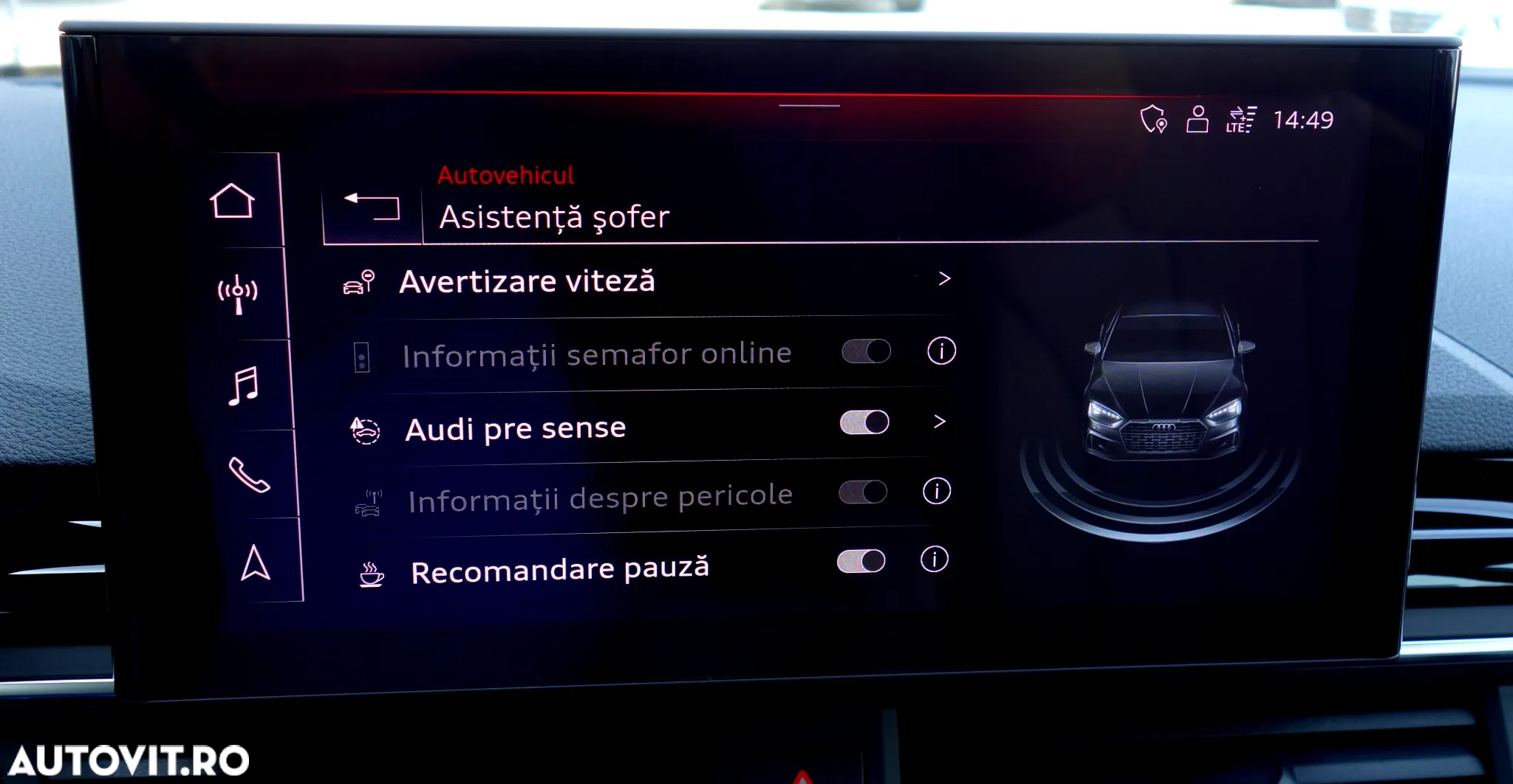 Audi A5 Sportback 2.0 40 TFSI S tronic MHEV Advanced - 14