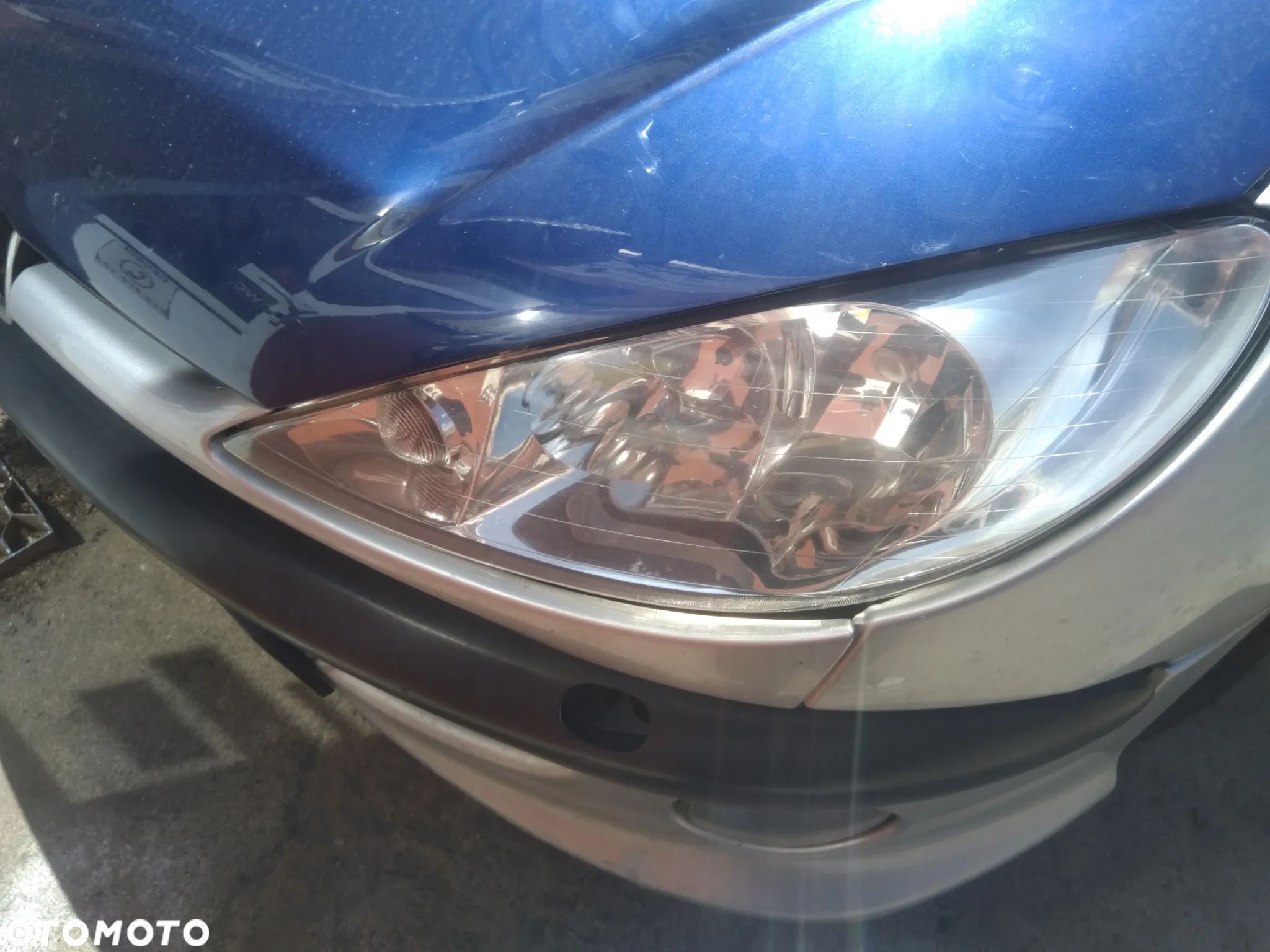 Peugeot 206 SW lampa lewa przednia - 1