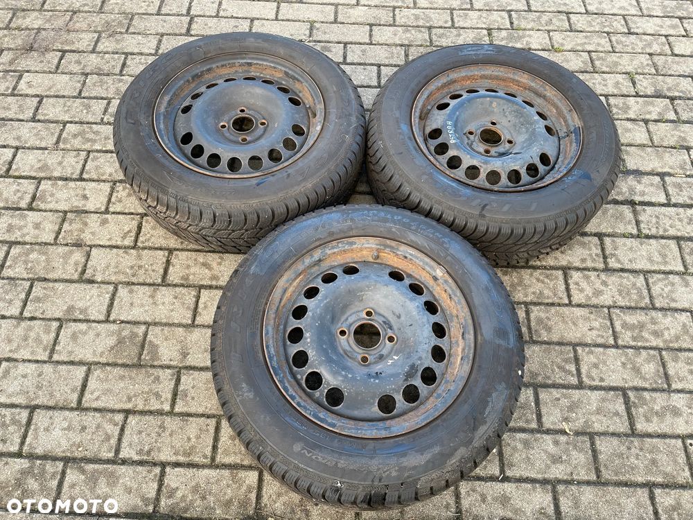 Opel Astra H Vectra C Zafira B koła opony zimowe felgi 195/65/15 Dębica  5x110 - 1