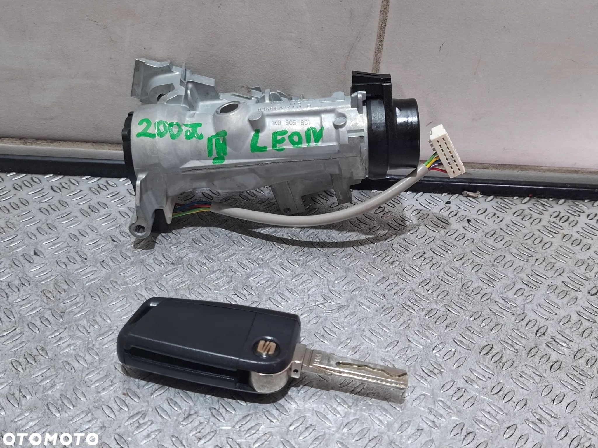 Stacyjka kluczyk Seat Leon III 2014 rok nr 1K0905851 - 1
