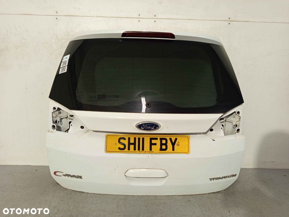 + KLAPA TYŁ TYLNA BAGAŻNIKA FORD GRAND CMAX C-MAX 2 II FROZEN BIAŁA - 1