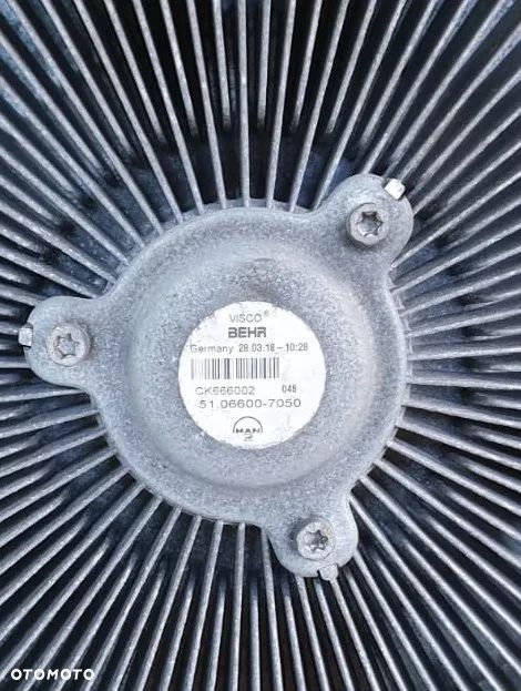 VISCO WISKOZA SPRZĘGŁO WENTYLATORA MAN TGX TGS EURO 6 2018r. 51066007050 - 4