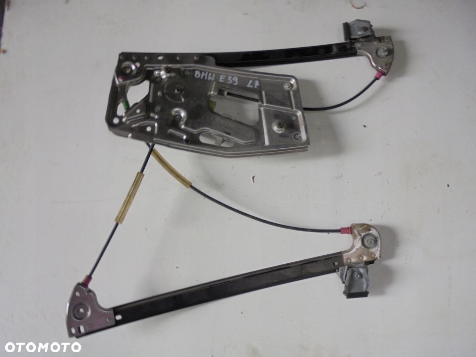 MECHANIZM PODNOSNIK SZYB LEWY PRZOD BMW E39 - 1