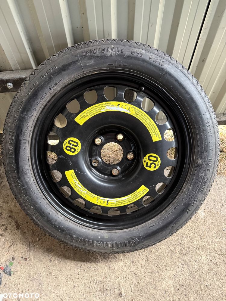 Koło dojazdowe 17 Mercedes E W212 W204 W205 W219 W213 dojazdówka zapasowe - 1