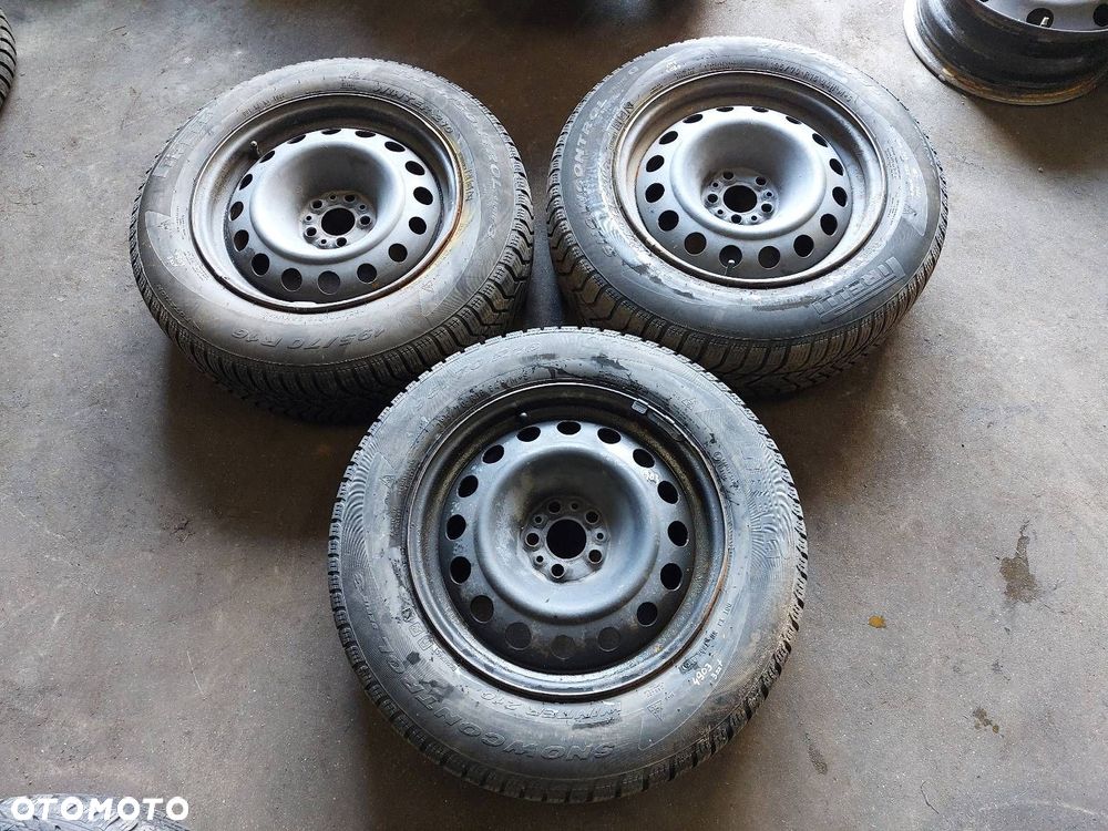 FELGI STALOWE 3 SZT 5x98 7Jx16 ET27 FI58,1 PEUGEOT 807 - 1