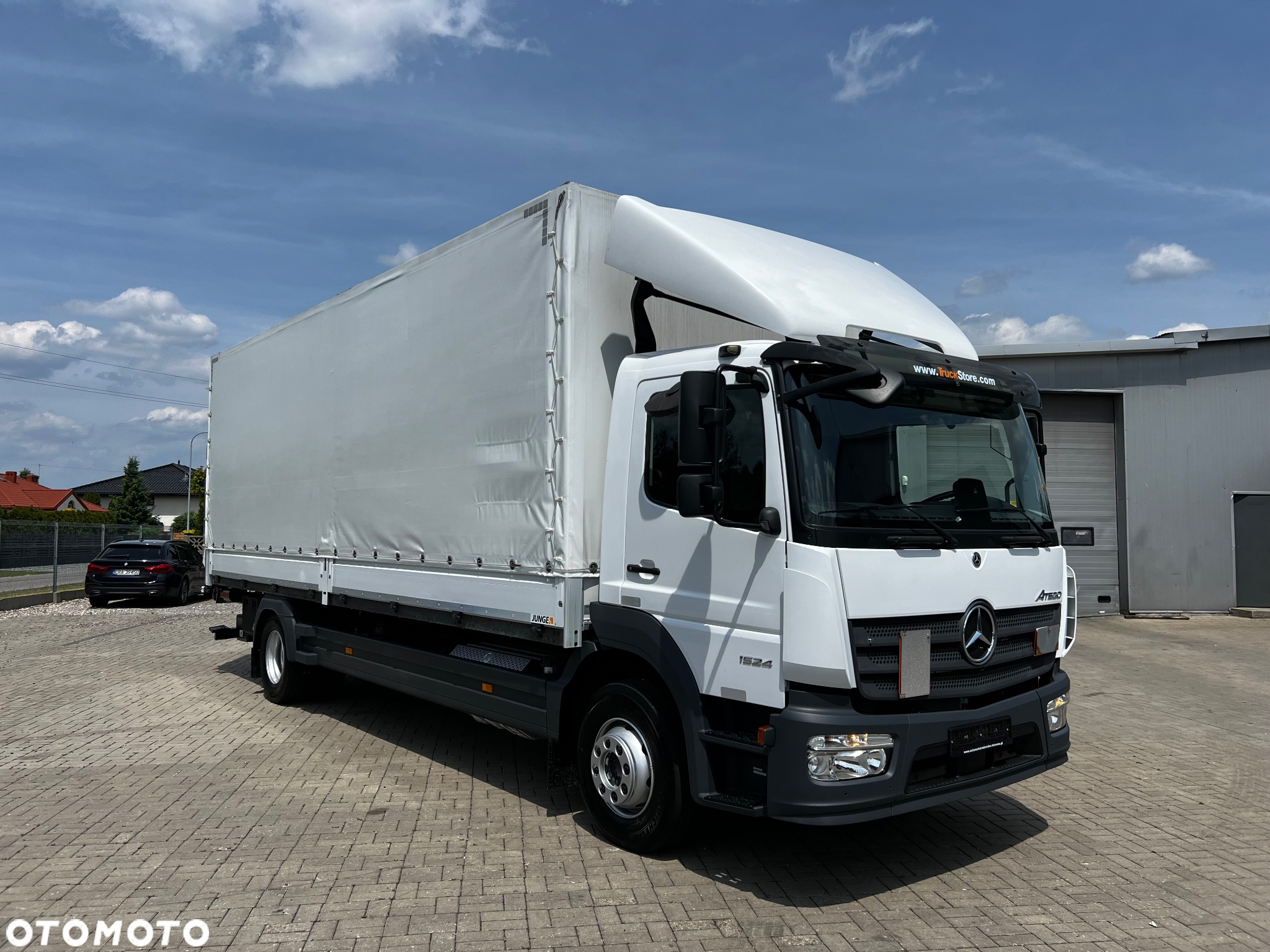 Mercedes-Benz ATEGO 1524 BURTO-PLANDEKA 7.3m WINDA - 15