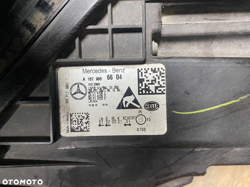 MERCEDES W167 GLE LAMPA P.P. FULL LED A1679066604 ORG - 3