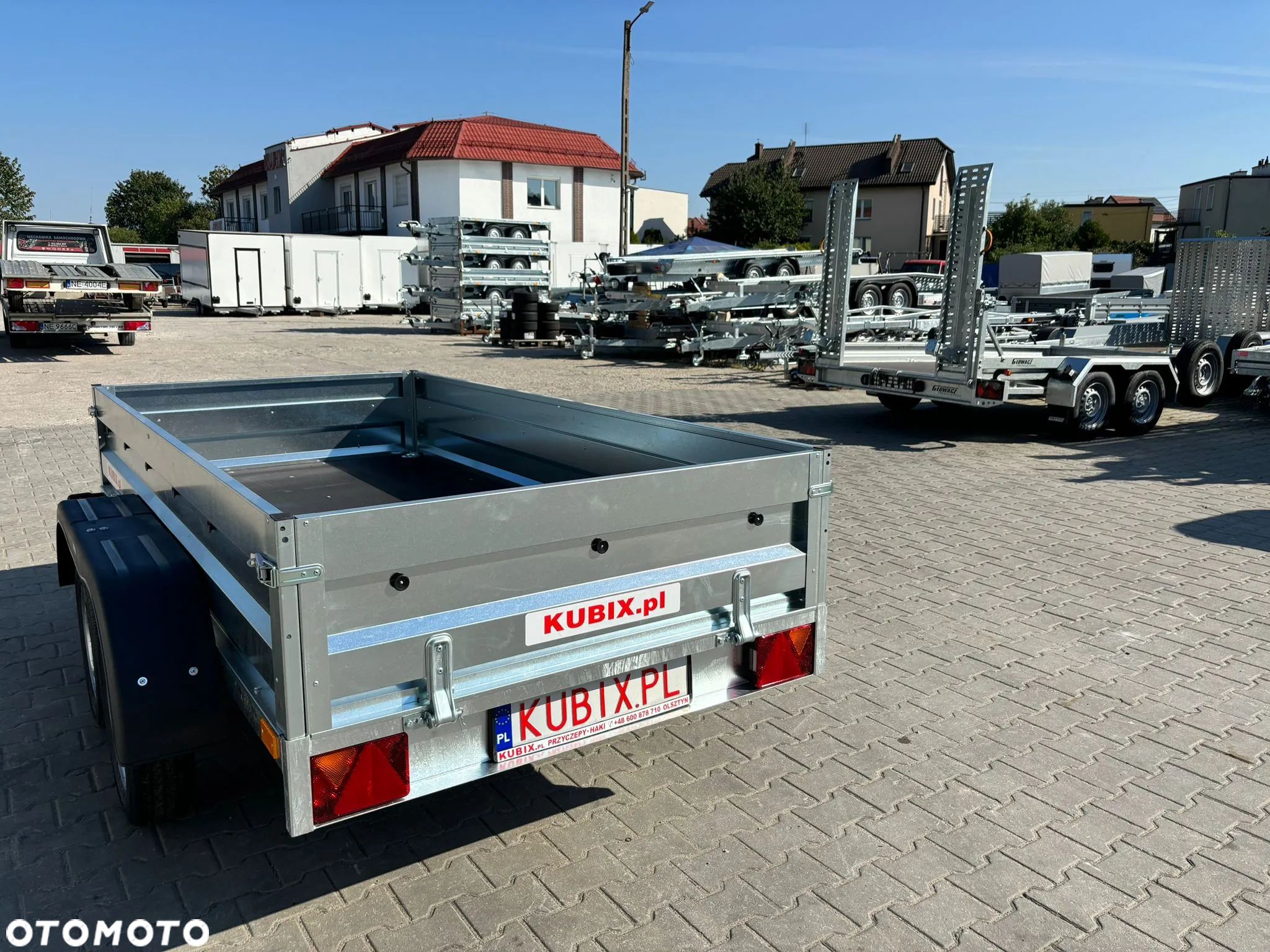 Neptun PRZYCZEPA 263x129x40, 2 OSIE, UCHYŁ - DOSTAWA POD DOM! - 12