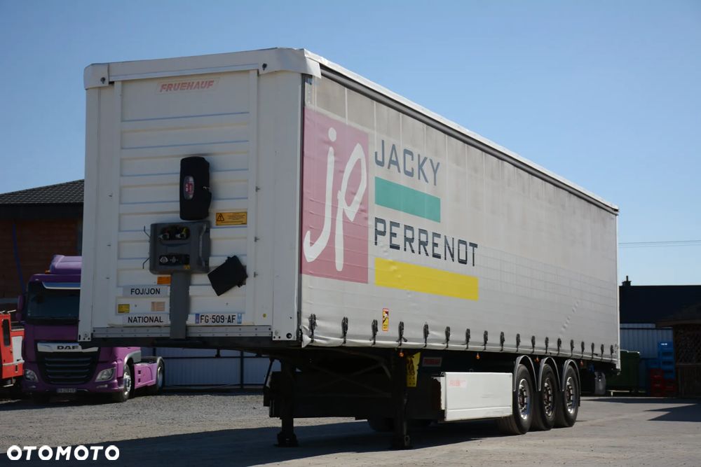 Fruehauf Firanka 2019r. / Oś podnoszona / SAF / Nowy dach / Wzmocniona podłoga - 1