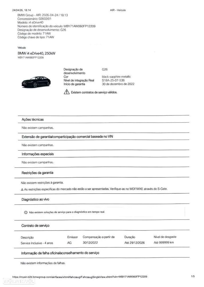 BMW i4 eDrive40 Pack Desportivo M - 58