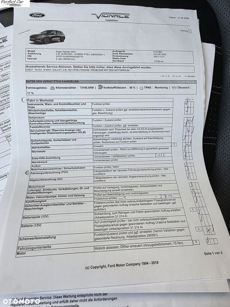 Ford Kuga 2.5P PHEV FWD Vignale - 38