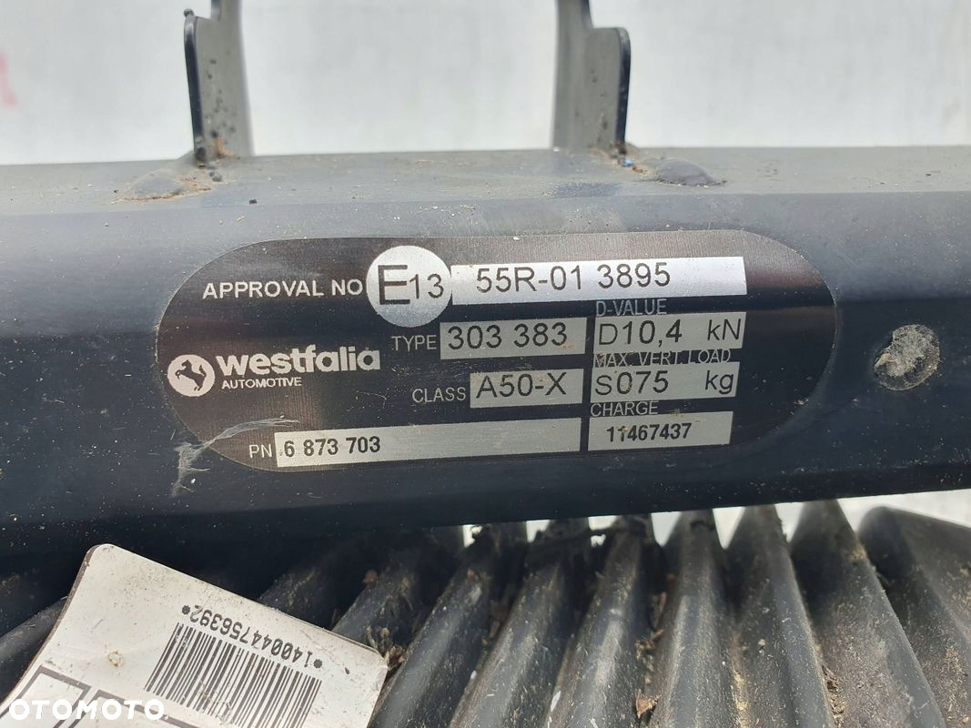BMW 3 F30 F31 4 F32 F33 F36 hak holowniczy elektrycznie składany - 6