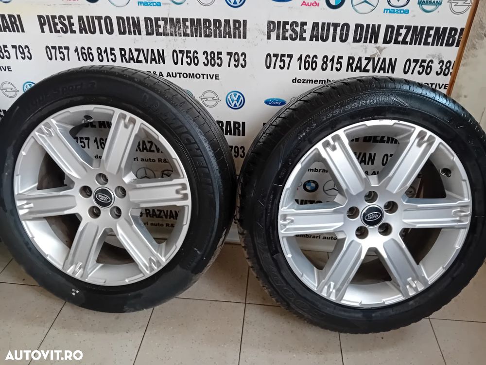 Jante Aluminiu R19 Range Rover Evoque Discovery Sport 235/55R19 Anvelope Michelin Bune DOT0923 M+S - 7