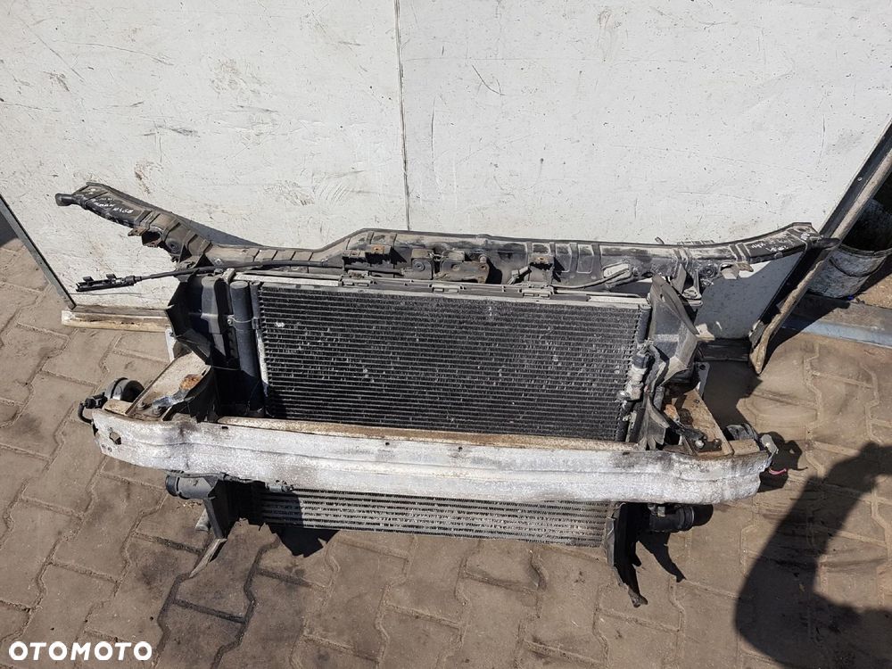 AUDI A4 B8 08-11r 2.0 TDI PAS PRZEDNI CHŁODNICE WENTYLATORY MANUAL - 2